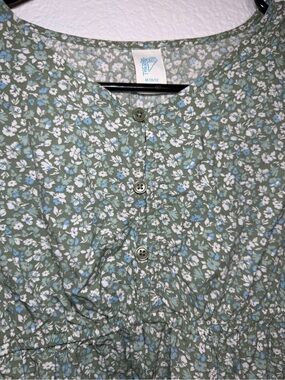 Ditsy floral smocked minidress size M 10/12